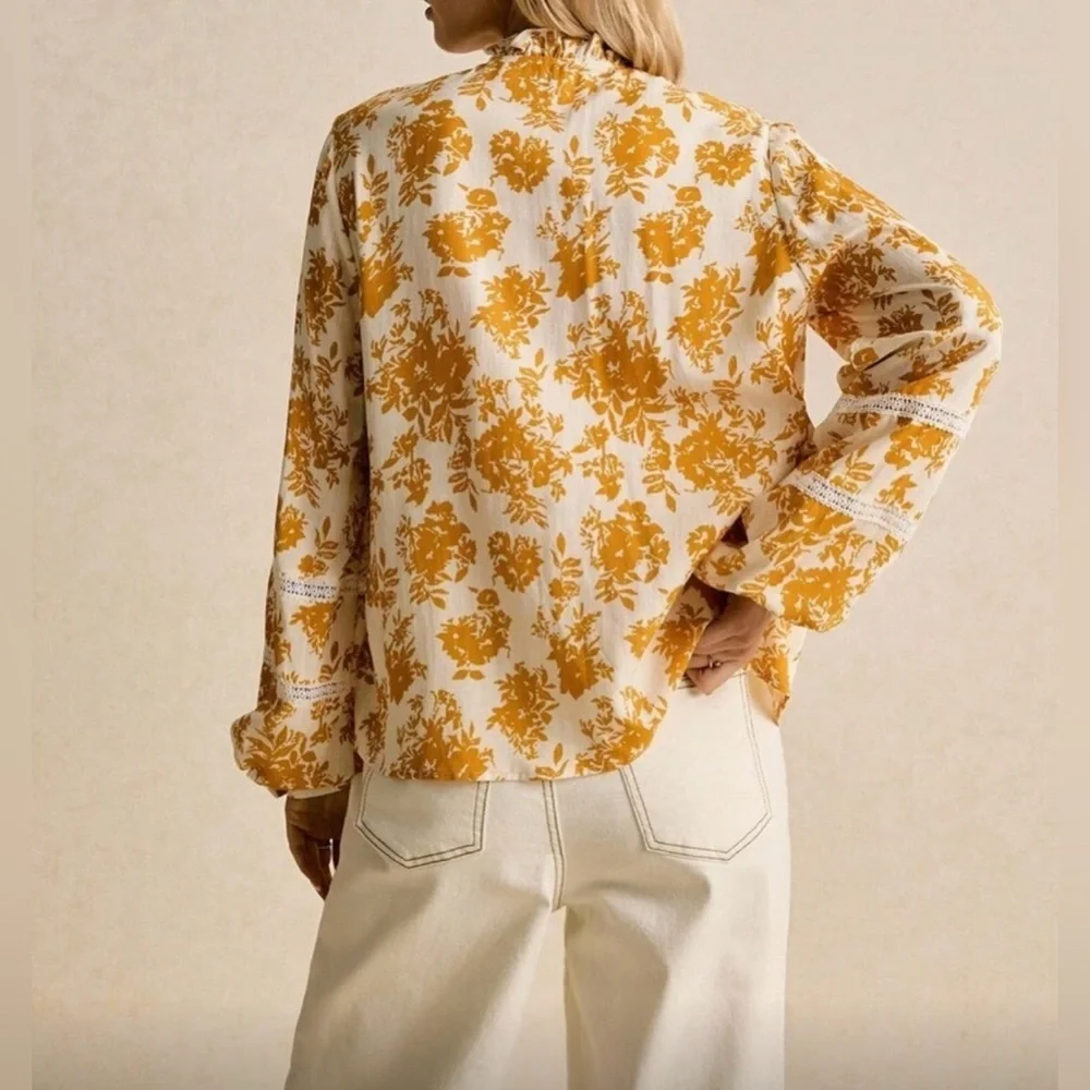 NEW Floral Print Women's Top - Picture 3 of 3